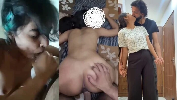 Beautiful & Sexy Indian Girlfriend Sloppy Blowjob Sex HD